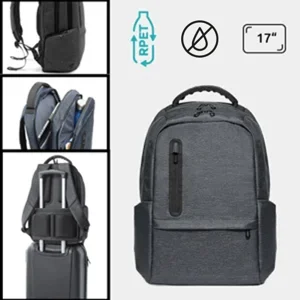 Zaino porta pc fino a 17" impermeabile in nylon riciclato 2Tone con scomparto in poliestere riciclato 210D