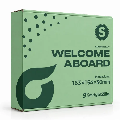Scatola Postale S Bassa con striscia auto sigillante 163×154×30mm
