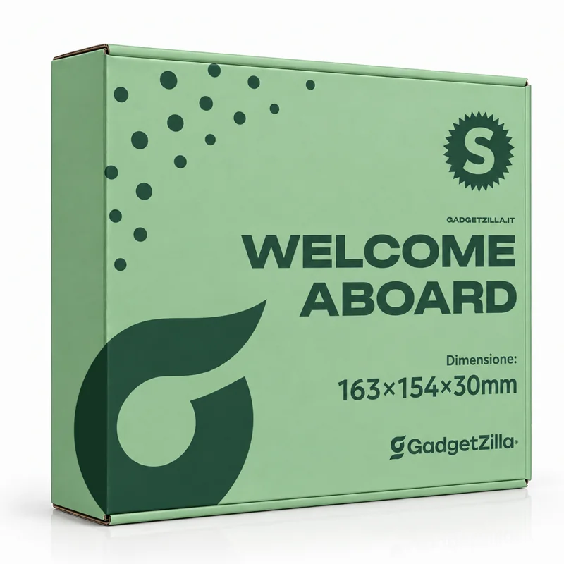 Scatola Postale S Bassa con striscia auto sigillante 163×154×30mm
