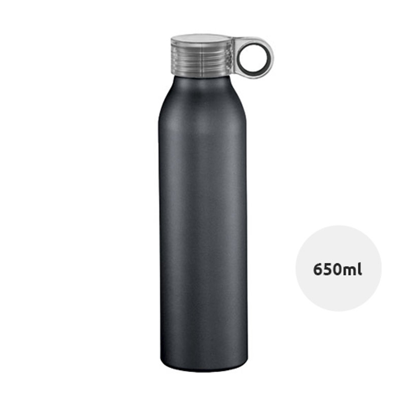 Borraccia in alluminio da 650 ml con finitura opaca