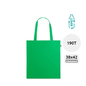 Shopper in RPET con manici lunghi in diverse colorazioni da 190T 38x42cm