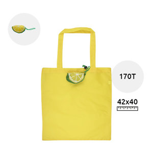 Shopper in Poliestere richiudibile a forma di frutta da 170T 40×42cm