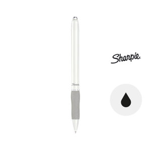 Penna a sfera Sharpie in gel con pennino da 0.7mm e impugnatura gommata refill nero