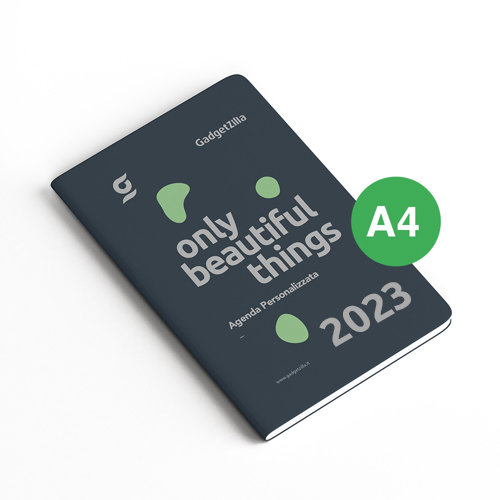 Agenda Cucita A4 con grafica completamente personalizzabile