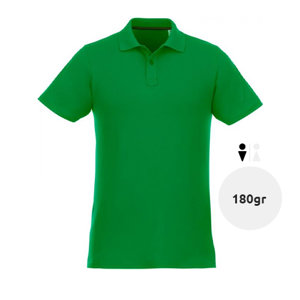 Maglietta polo da uomo colori assortiti in tessuto piqué a maniche corte taglio regolare 100% cotone 180gr