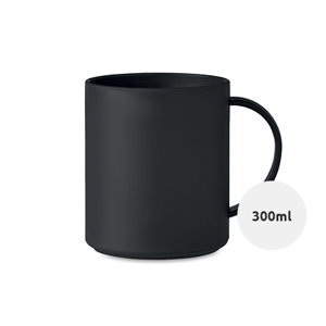 Tazza colorata in plastica 300ml