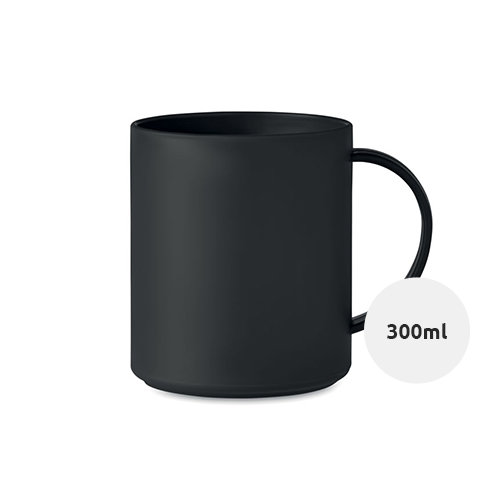 Tazza colorata in plastica 300ml