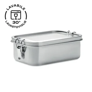 Porta pranzo in acciaio inox con chiusura rinforzata da 750ml
