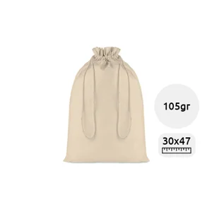 Sacca Grande in cotone in colore naturale da 105gr 30X47cm