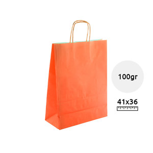Shopper in Carta disponibile in vari colori formato grande da 100gr 36x41x12cm