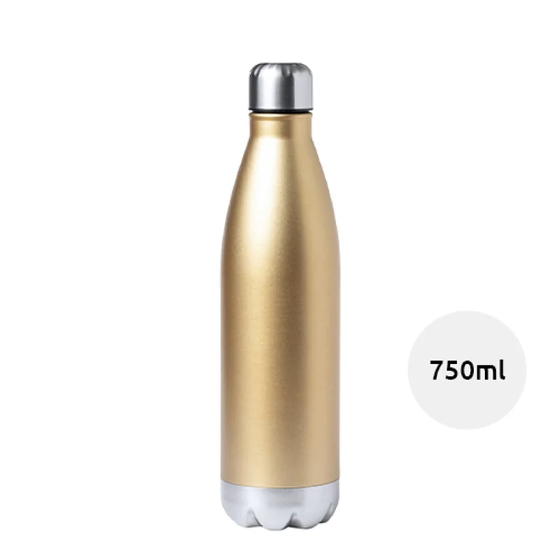 Borraccia termica in acciaio inox a doppia parete con isolamento in rame da 750ml
