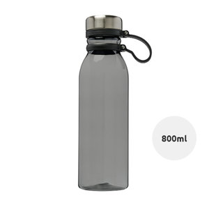 Borraccia sportiva da 800ml in tritan con coperchio a vite in acciaio inox