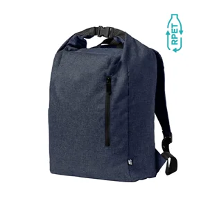 Borsa zaino impermeabile in RPET con fibbia in plastica e moschettone da 21l 31.5x39x24.5cm