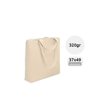 Borsa da spiaggia in tela 320g 37x10x49cm