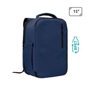 Zaino da viaggio estendibile e porta PC 15" in RPET