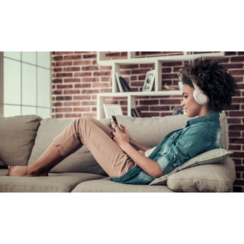 Cuffie Wireless pieghevoli in fibra di paglia di grano e ABS