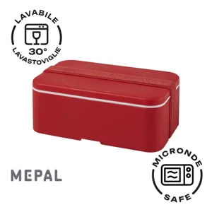 Porta pranzo in plastica priva di BPA e fascia di chiusura in RPET da 700ml