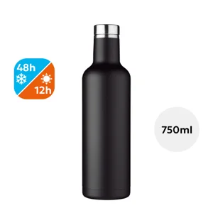Borraccia termica in acciaio inox a doppia parete con isolamento sottovuoto in rame 750ml