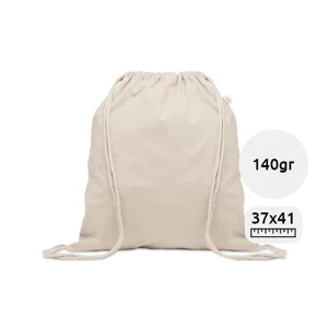 Sacca in cotone riciclato 37x41cm da 140gr