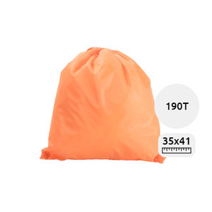 Sacca in poliestere colorata con chiusra a coulisse da 190T 35x41cm