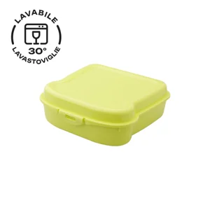 Porta pranzo in vari colori a forma di sandwich da 450ml