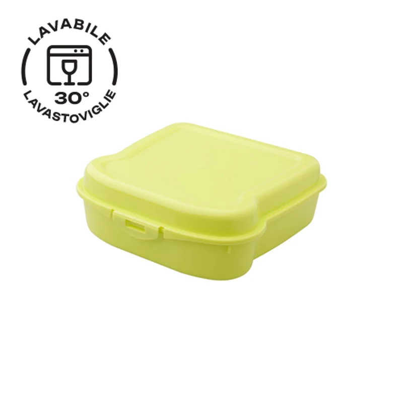 Porta pranzo in vari colori a forma di sandwich da 450ml