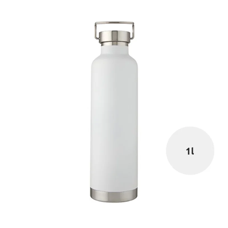 Borraccia in acciaio inossidabile da 1L con isolamento sottovuoto in rame in confezione regalo