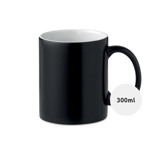 Tazza in ceramica termosensibile ideale per sublimazione 300ml