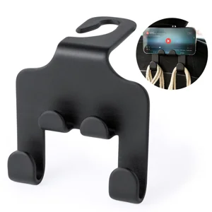 Supporto per smartphone con robusta staffa in ABS e ganci per le borse o sacchetti