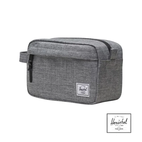Beauty case da viaggio Herschel Chapter in materiale riciclato certificato con chiusura zip impermeabile 150x240x110mm