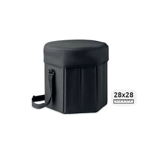 Borsa termica in poliestere 600D con funzione d'appoggio 28.5x28x28cm