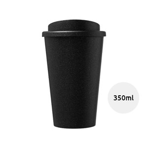 Bicchiere termico a doppia parete Midnight da 350ml