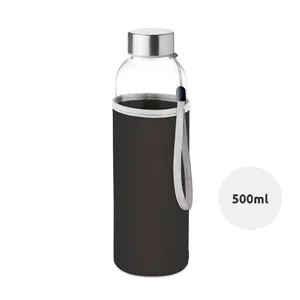 Borraccia in vetro 500ml e copertura in neoprene