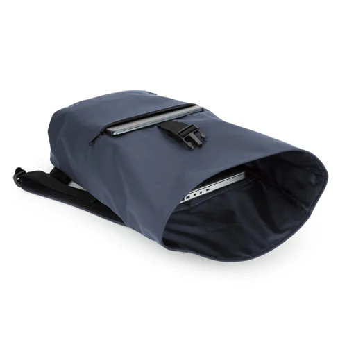Zaino porta pc 16" Roll Top in PU con maniglia per trolley