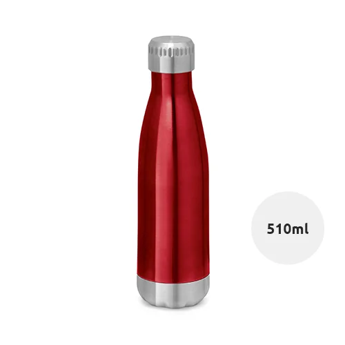 Borraccia termica in acciaio inox con doppio corpo ad isolamento termico 510ml