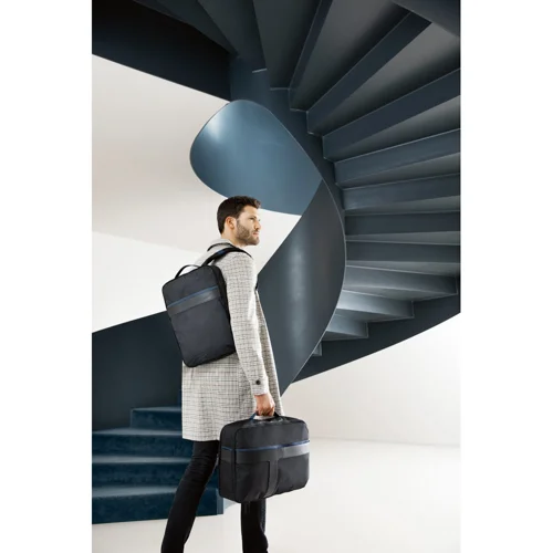 Zaino Branve 2in1 porta pc da 15.6” e borsa da viaggio con tasca antifurto e cinghia per trolley
