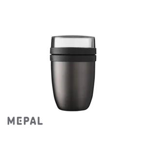 Porta pranzo termico con doppio scomparto da 200 e 500ml
