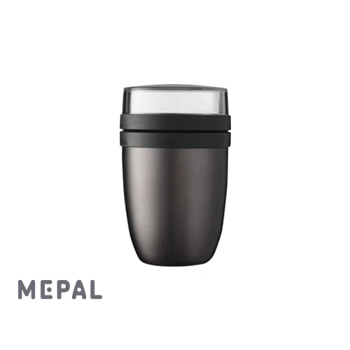 Porta pranzo termico con doppio scomparto da 200 e 500ml