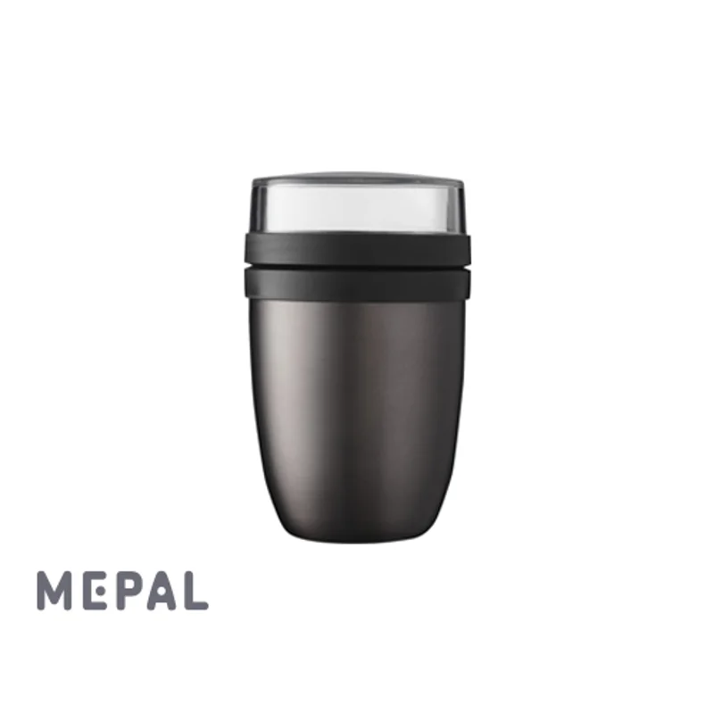 Porta pranzo termico con doppio scomparto da 200 e 500ml