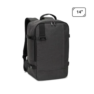 Zaino da viaggio e porta PC da 14" in poliestere riciclato 600D 