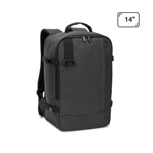 Zaino da viaggio e porta PC da 14" in poliestere riciclato 600D