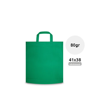 Shopper in TNT con manici corti da 80gr 38x41x8cm