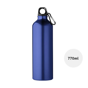 Borraccia in alluminio da 770 ml con moschettone