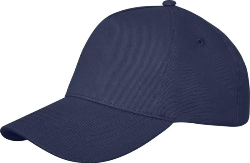 Cappellino a 5 pannelli e chiusura con fibbia in metallo 100% cotone 260gr
