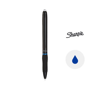 Penna a sfera Sharpie in gel con pennino da 0.7mm e impugnatura gommata refill blu