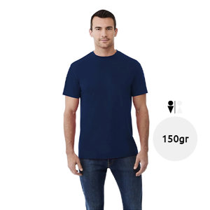 T-shirt da uomo colori assortiti a girocollo taglio regolare 100% cotone 150gr