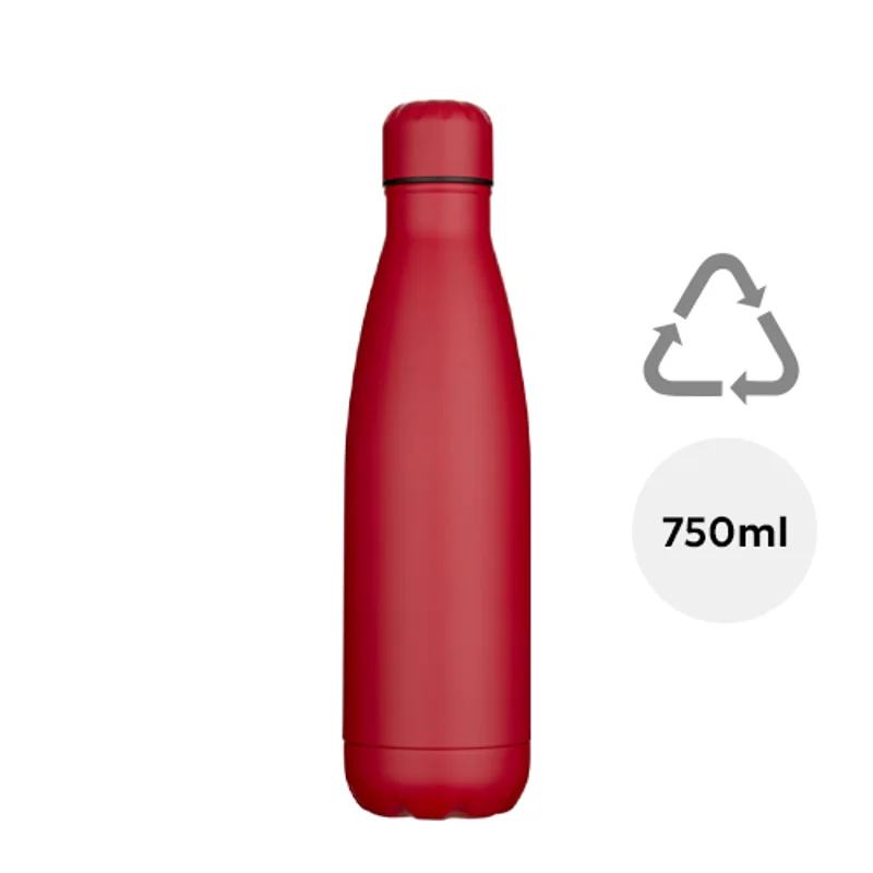 Borraccia in acciaio inossidabile riciclato certificato RCS da 750ml