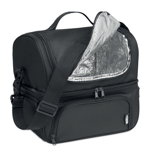 Borsa termica in RPET da 1900ml con portapranzo in PP 270x210x280mm