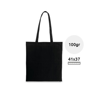 Shopper in Cotone disponibili in vari colori con manici lunghi da 100gr 37x41cm