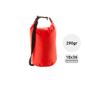 Borsa a sacco impermeabile a tracolla da 290gr diametro 18cm per altezza 36cm